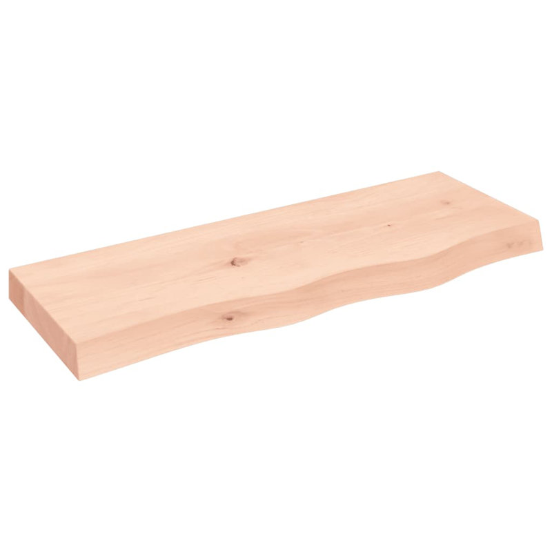 Agatho 80cm Solid Wood Bathroom Vanity Top, Natural