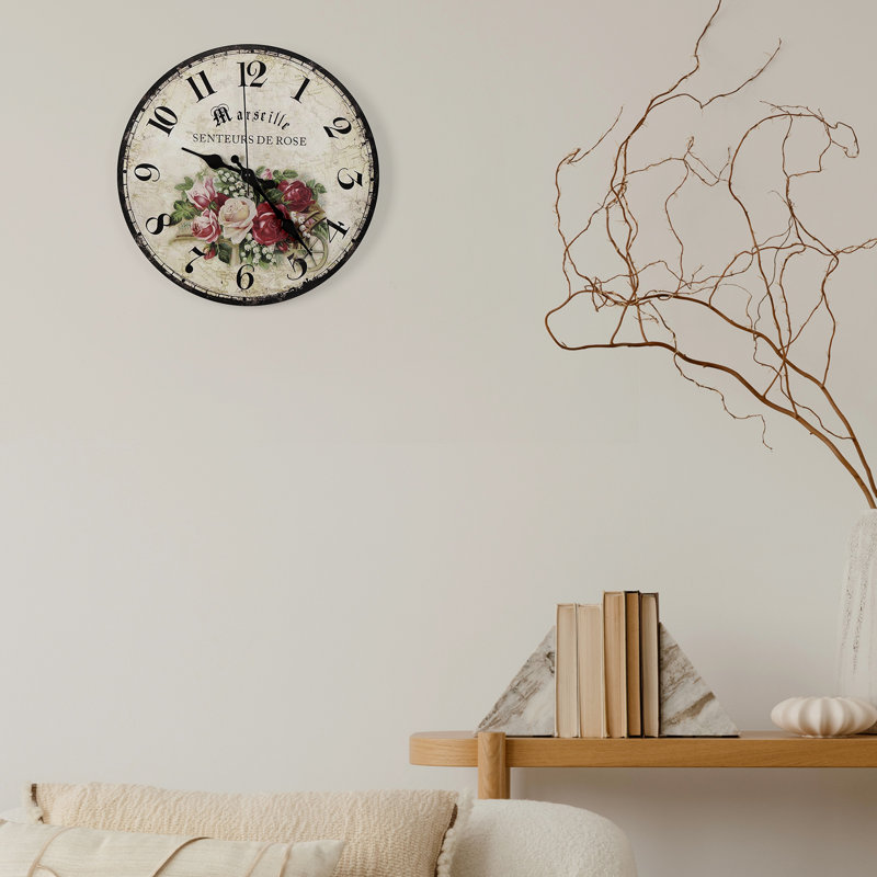 Horloge murale 12 po