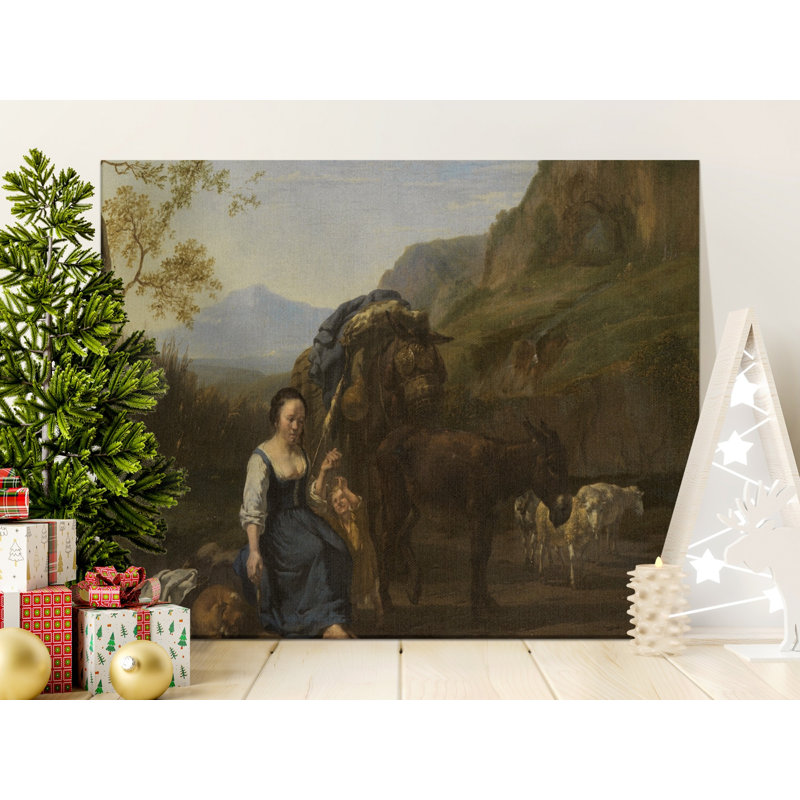 Horicon 1 Piece Wrapped Canvas Wall Art Set, 48x36