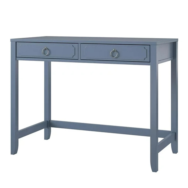 Novogratz Her Majesty 2-Drawer Writing Desk & Reviews | Wayfair