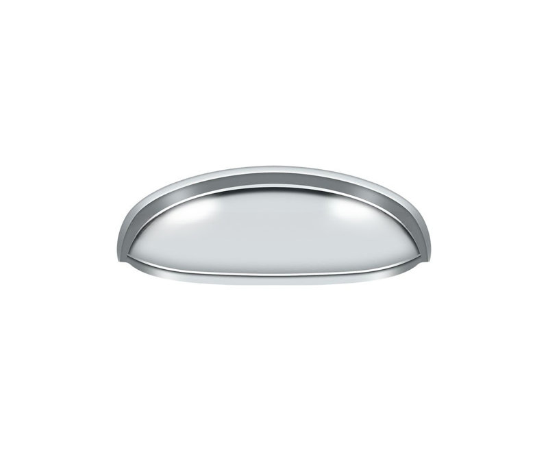 1 Center to Center, Polished Chrome