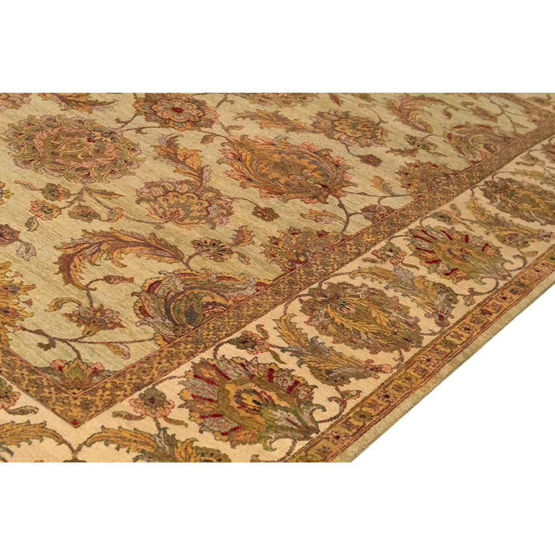 Wool Oriental Indoor Rug, Rectangle 9' x 11'9"