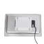 Table chauffante pour buffet en acier inoxydable 110V 400W avec couvercle