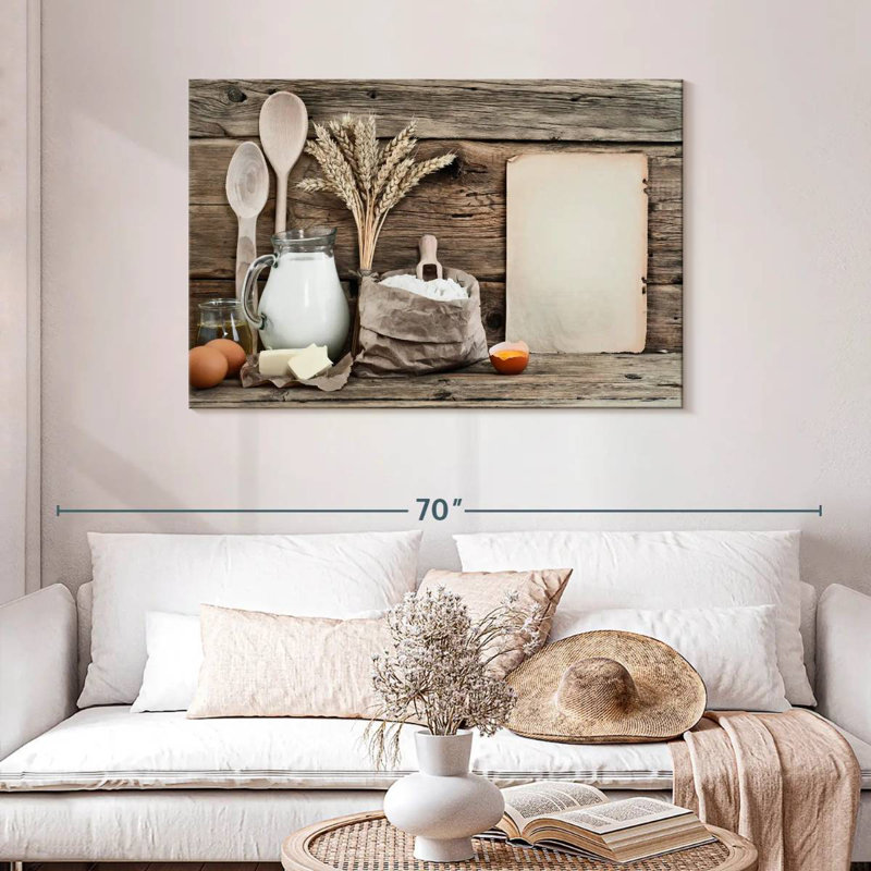 Senne Rustic Baking, 30" H x 45" W
