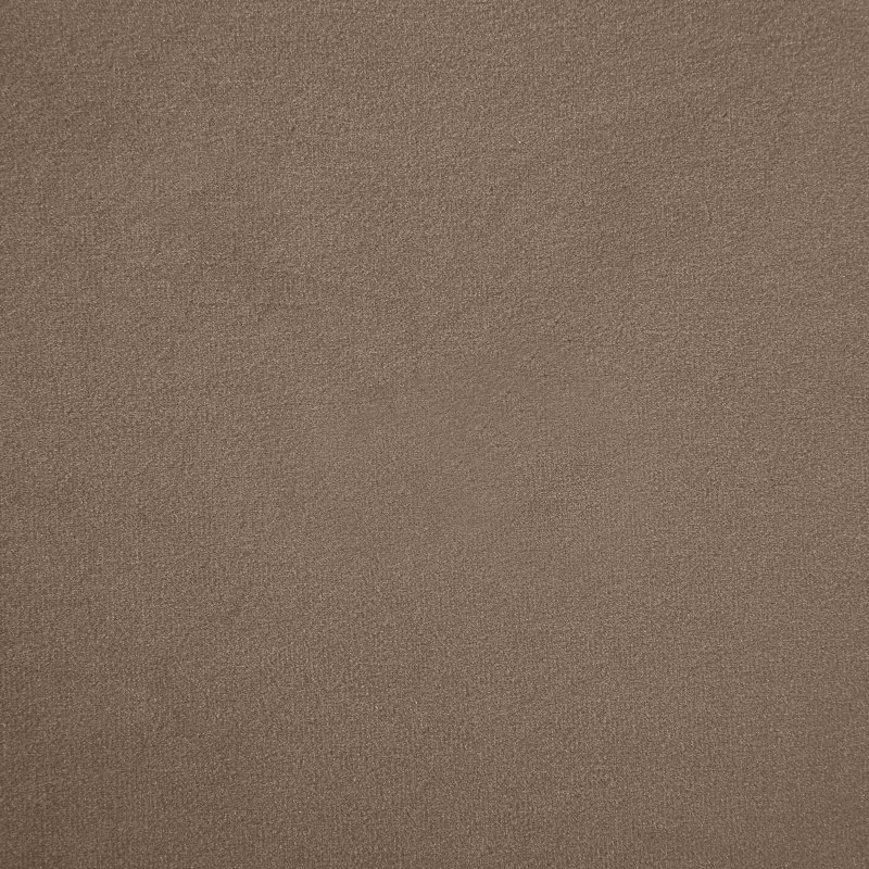 Fauteuil d'appoint Cedra, Velours taupe, Brun