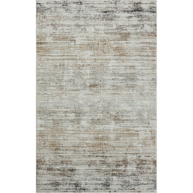 Dark Gray/Light Gray Rug, Rectangle 6' x 9'