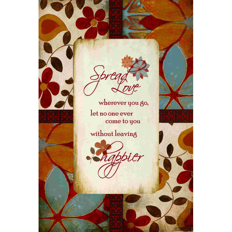 «Flower Love» - peinture sur toile tendue, H 30 po x l 20 po