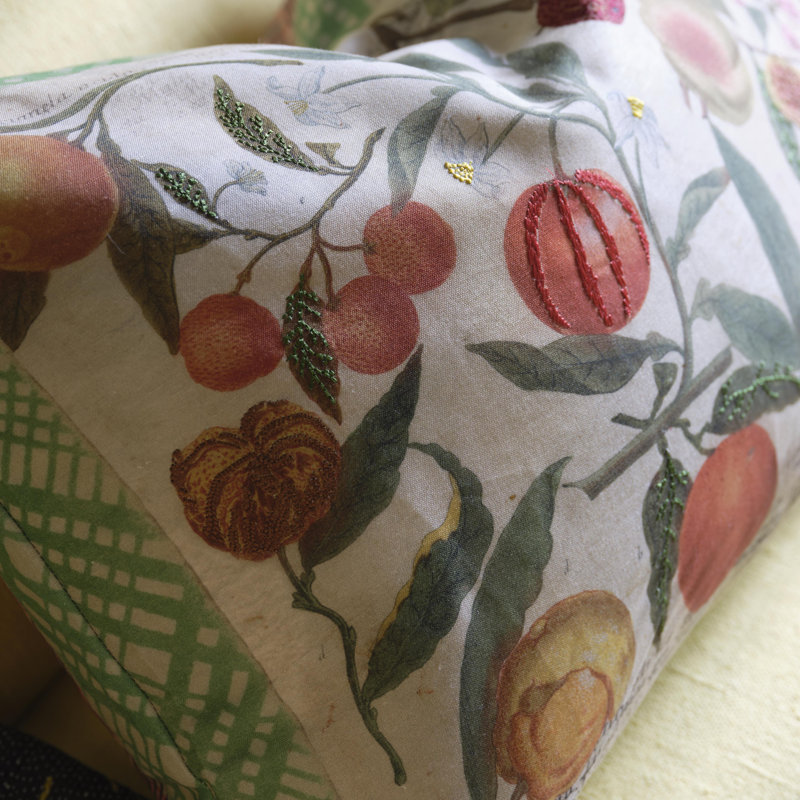 Oranges Canvas Decorative Pillow