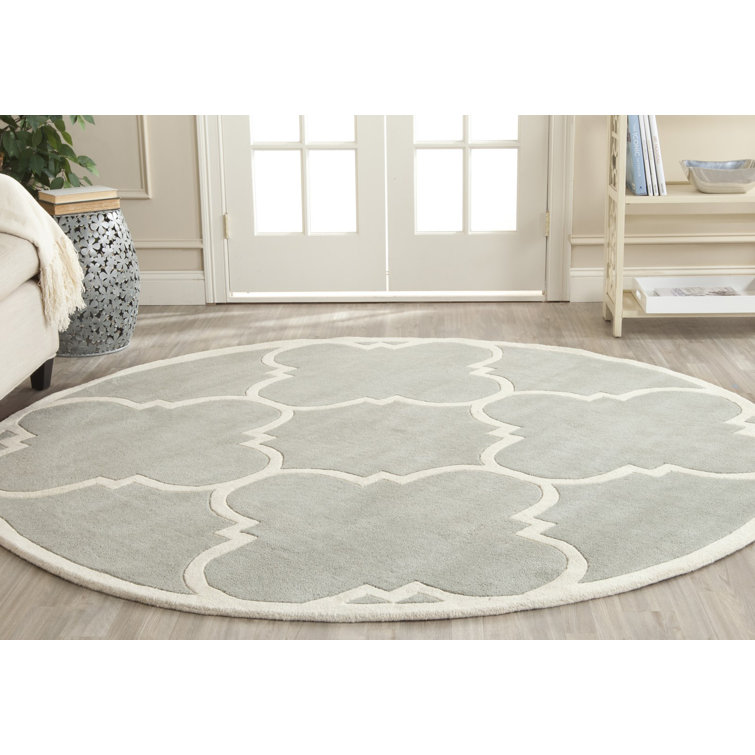 Carolene Hand Tufted Wool Geometric Rug
