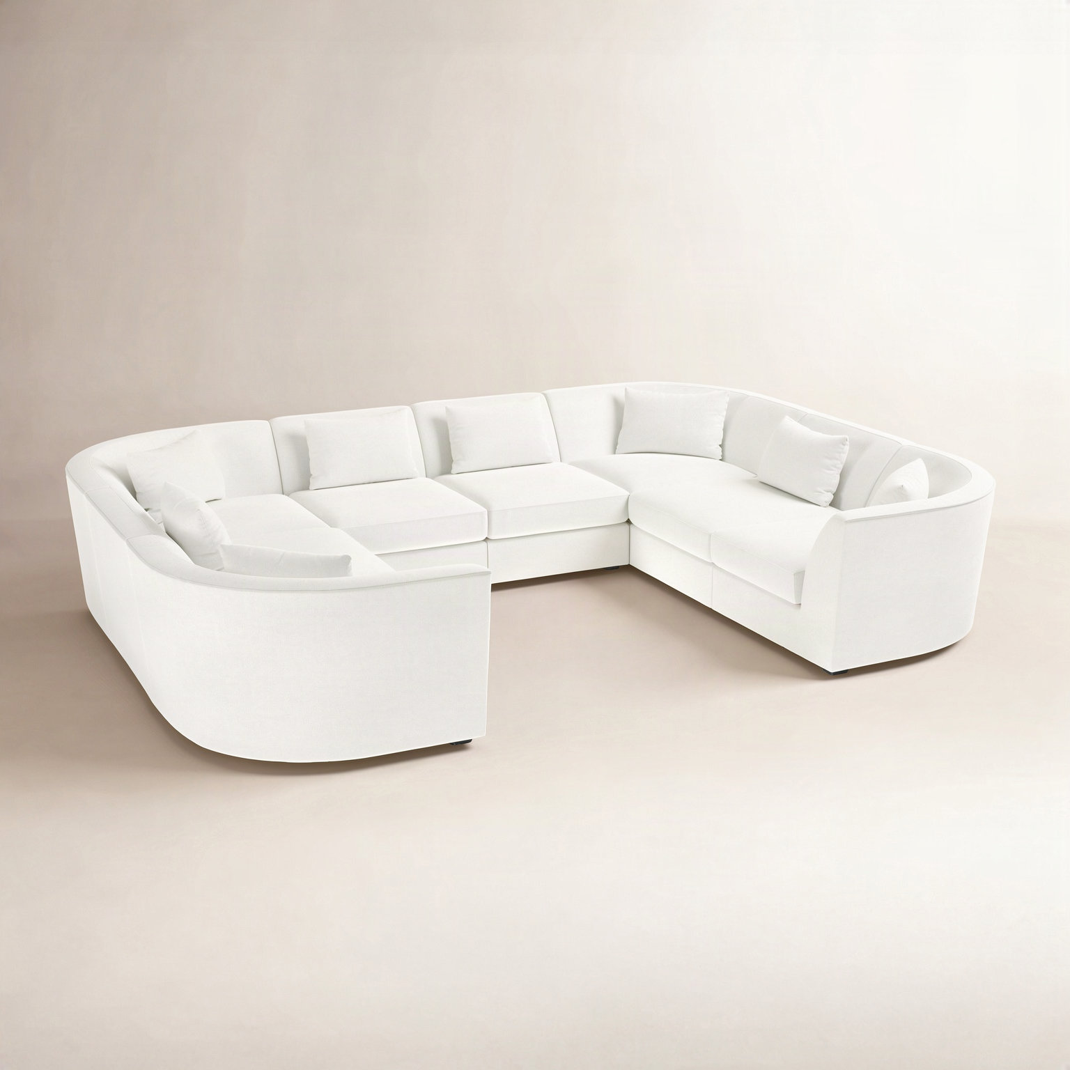 Krista Modular Sectional, John Flour Performance Linen Blend