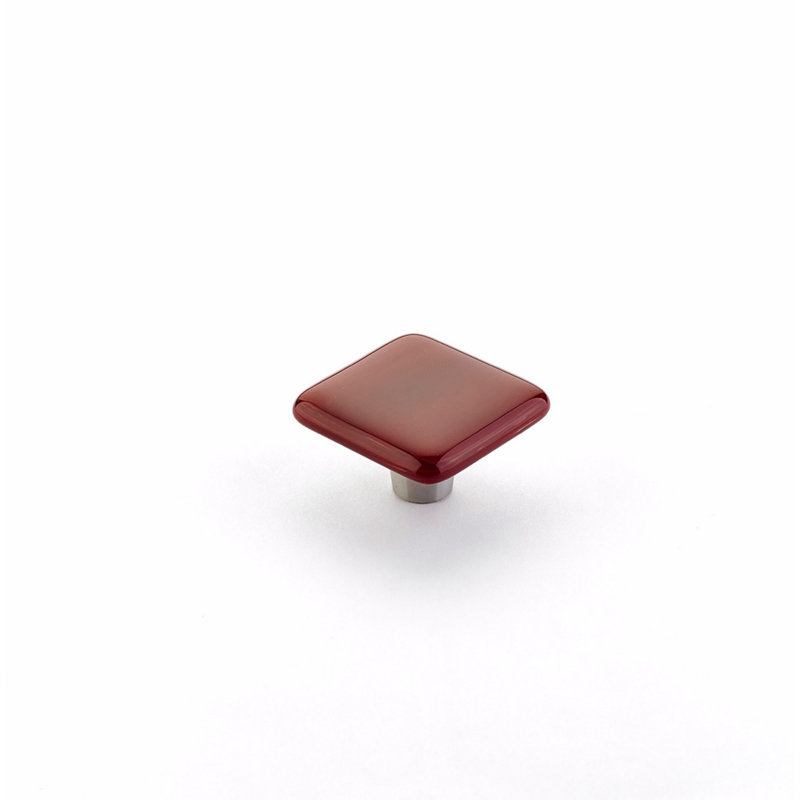Schaub Ice Cabinet Knob 1-1/2", Scarlet