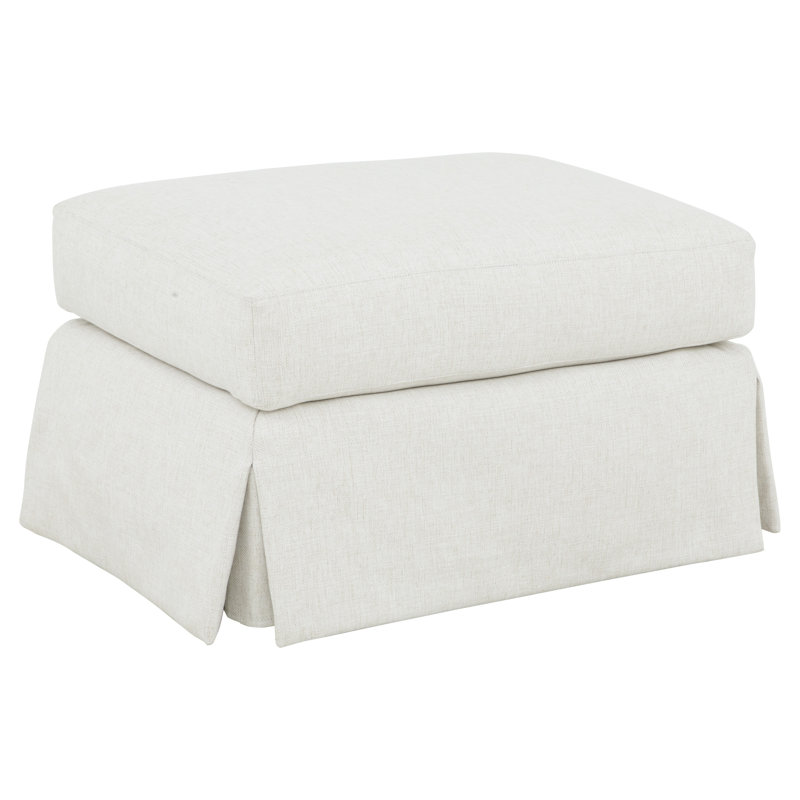 Repose-pieds à jupe, 9104 Craie