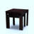 2-Piece Eucalyptus Nesting Table Set