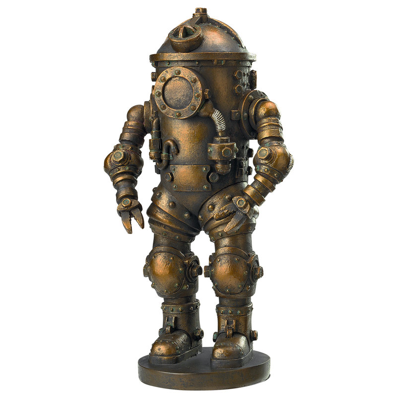 Tritonia Atmospheric Diving Suit Steampunk Figurine