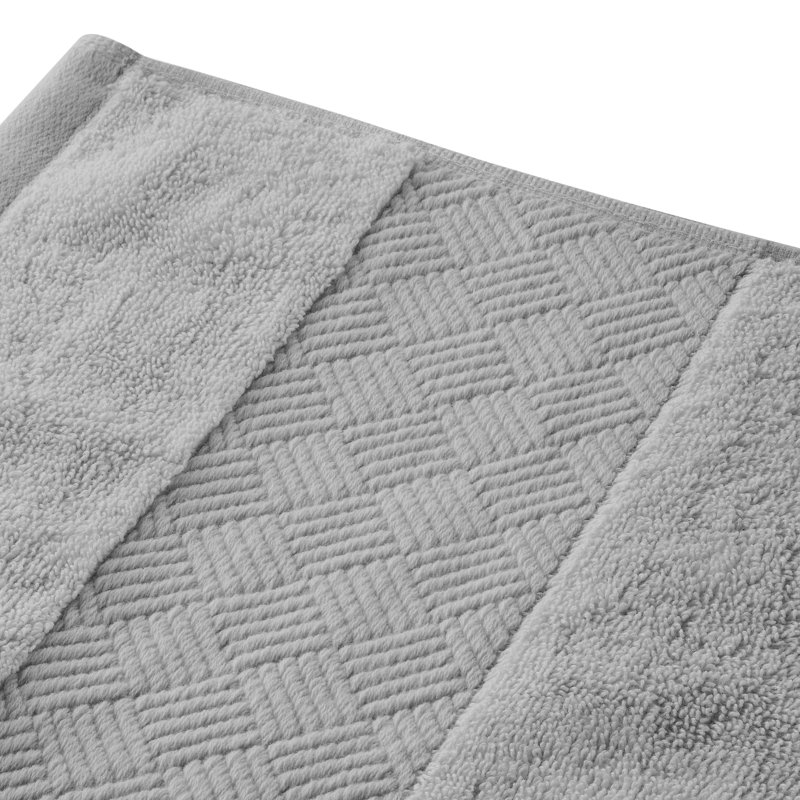 Cotton Bath Towel, Gray - Medium