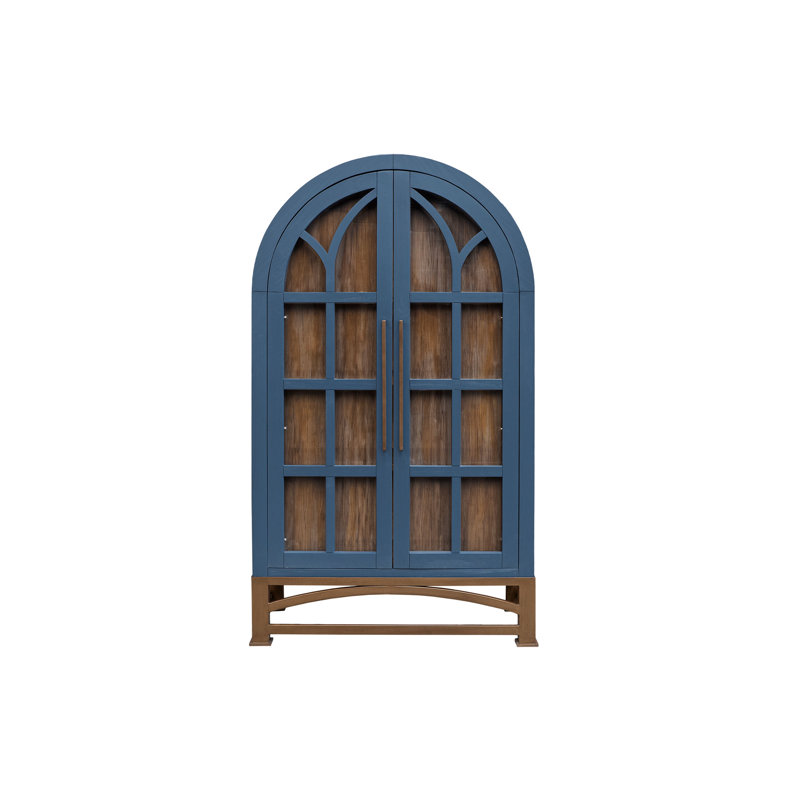 Ivey 2 Glass Door Cabinet
