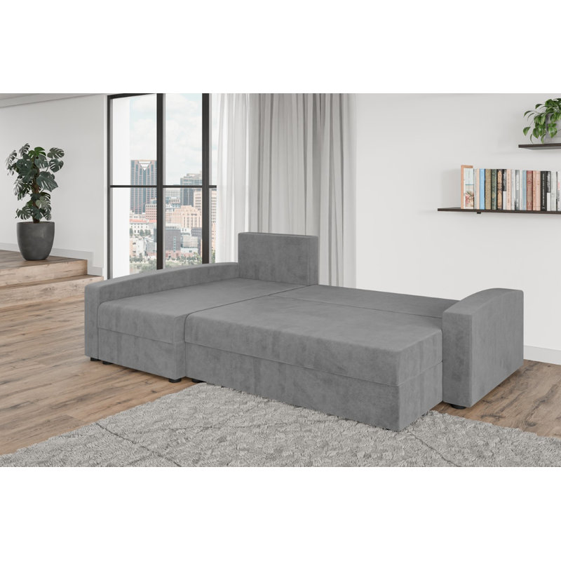 Shray 3 Seater Corner Sofa , Light gray - Monolith85