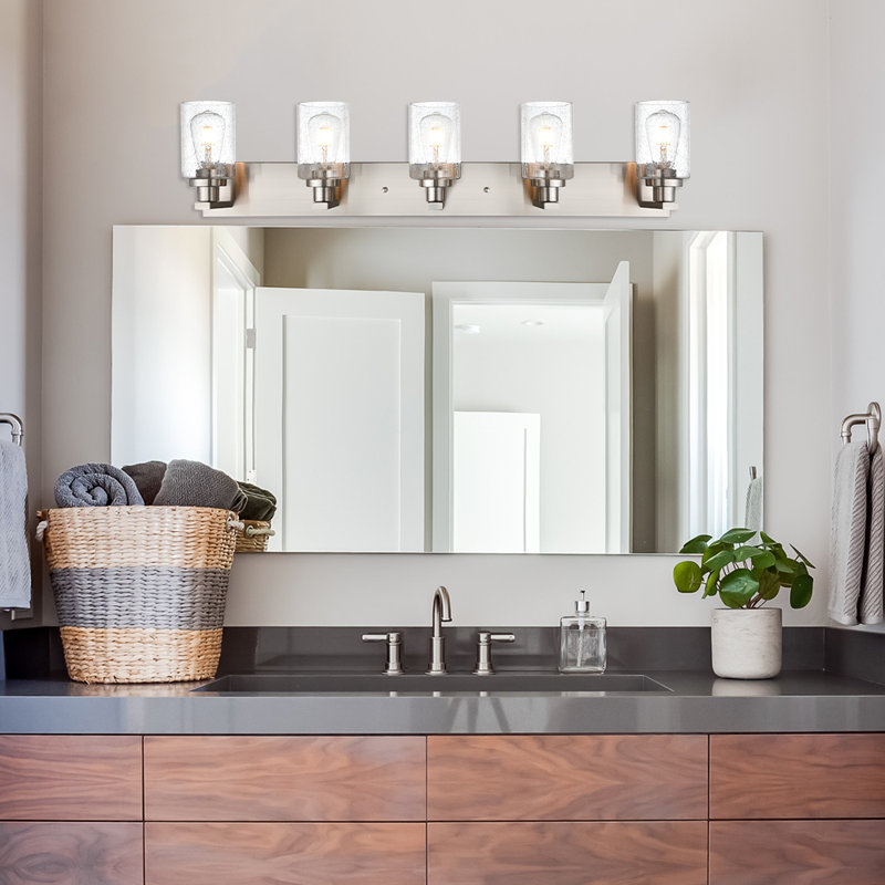 Soho 5 - Light Dimmable Vanity Light, Brushed Nickel