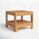 Bogota Square Teak Outdoor Side Table
