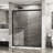 Shower Door 60 In. X 72 - Clear Tempered Glass, Matte Black, Fashionable 60"X72" Enclosure Superior