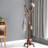 Janiya 8-Hook Solid Wood Freestanding Coat Rack-1854738717