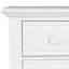 Ensemble de chambre à coucher avec lit à panneaux, commode et miroir Alvy-230848739