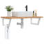 Breyen 100cm Solid Wood Bathroom Vanity Top-593419557