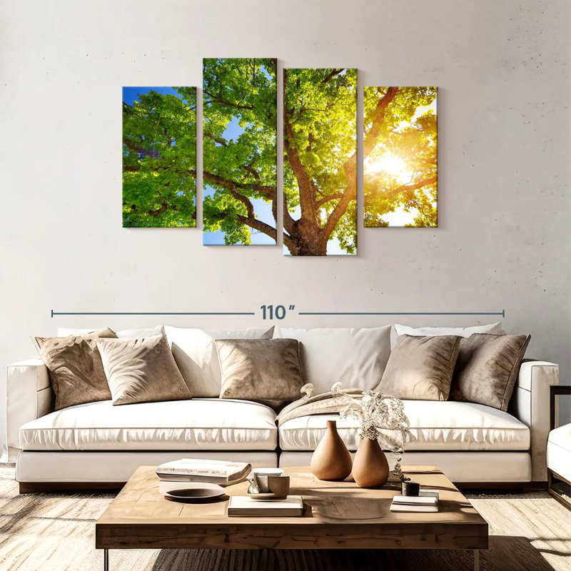Harnek Oak Tree Foliage, 48" H x 75" W