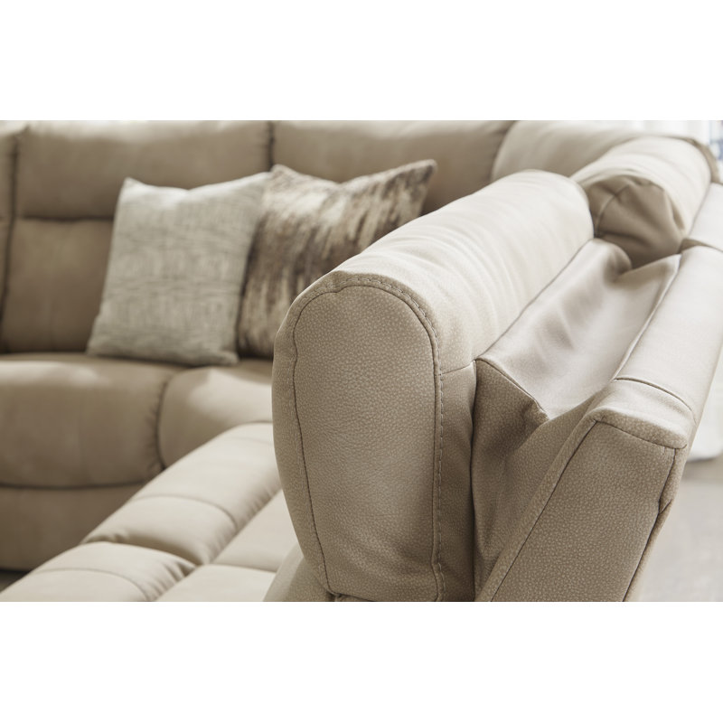 Next-Gen DuraPella 3-Piece Power Reclining Sectional Sofa, 41" H x 101" W x 73" D