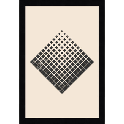 Minimal Halftone Shapes No. 3 Print