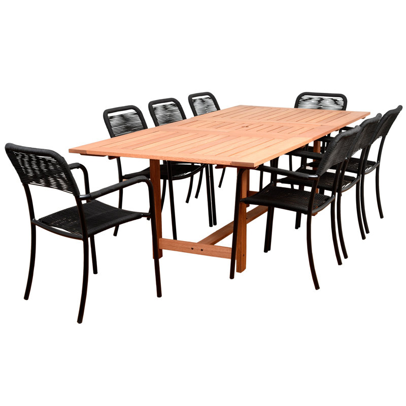 Codi 9 Piece Dining Set