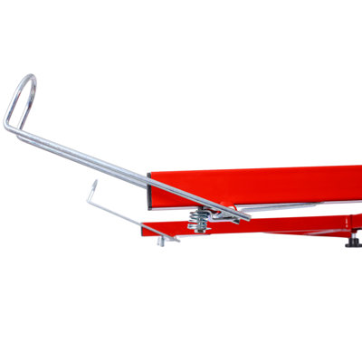 Leveur de panneaux pour plaques de plâtre, 4 m (13 pi), acier rouge, monobloc, à roulettes, capacité de 68 kg (150 lb), assemblage sans outil