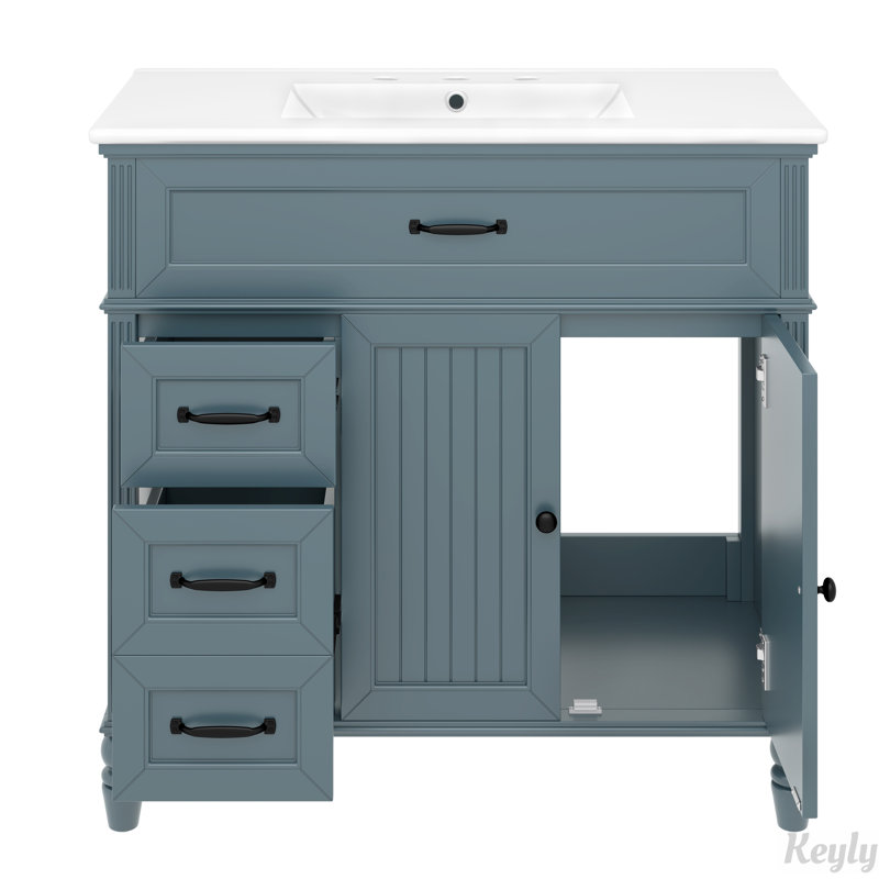 Meuble-lavabo 36 po avec lavabo et tiroirs 36 po