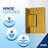 Belmore XL 29.25 - 30.25 in. x 80 in. Frameless Hinged Shower Door with Ultra-Bright  Glass-93065174-110117908