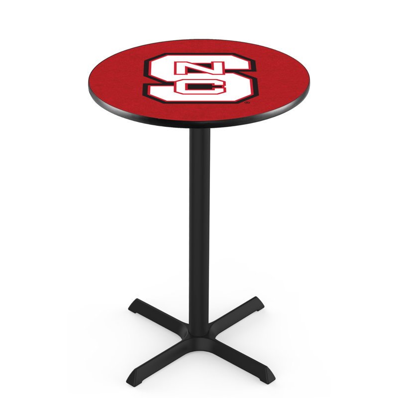 Round Metal Base Dining Table, North Carolina State University