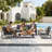 5-piece Outdoor Sofa Seating Group with Cushions, All-Weather Patio Conversation Set-1241910827