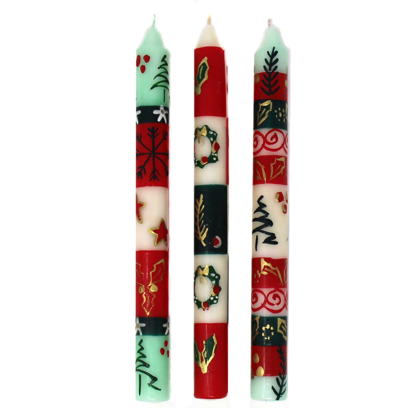 Unscented Taper Candle