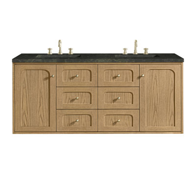 Laurent 59.88'' Double Bathroom Vanity with Top