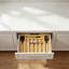 Silverware Organizer, Expandable Bamboo Drawer Organizer, 5 x 51 x 39 cm X-Large