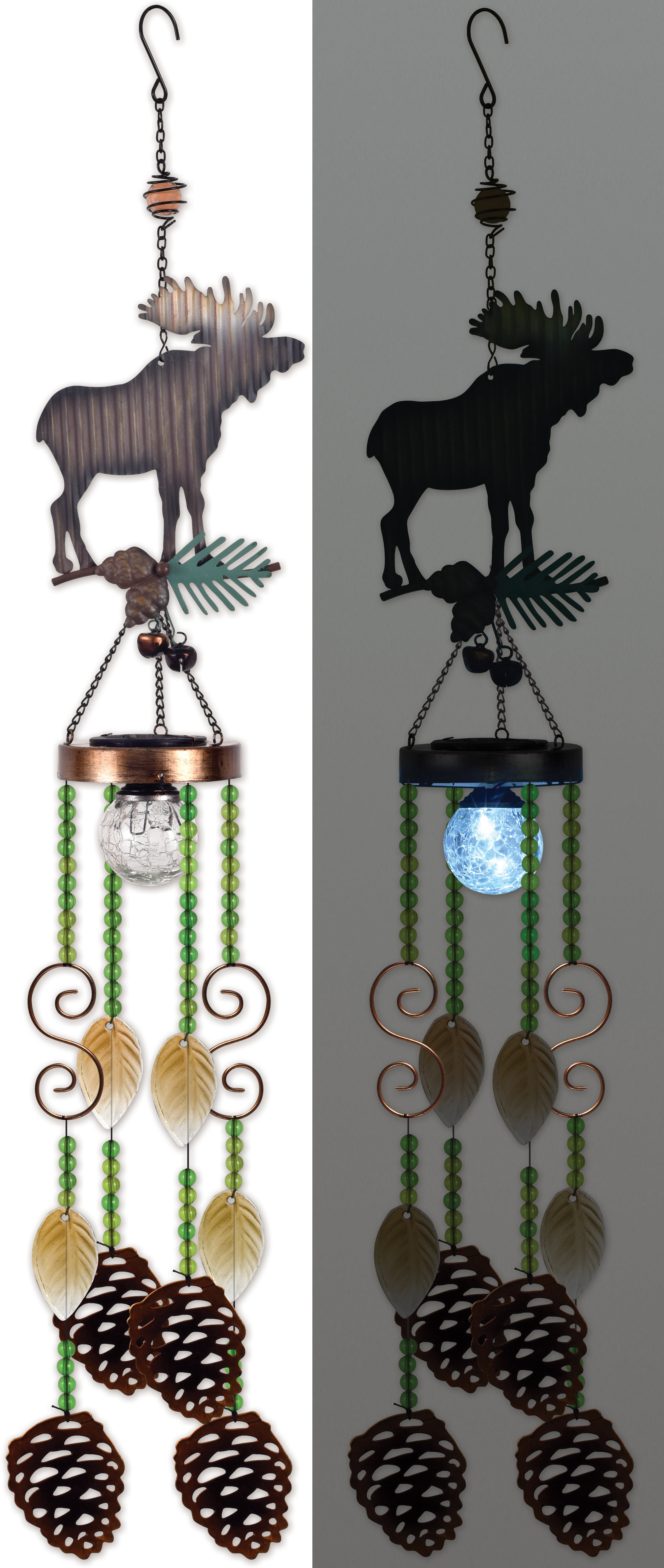 Arlmont & Co. Moose Solar Hanging Buddy | Wayfair