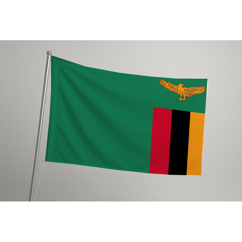 Drapeau de la Zambie - drapeau extérieur