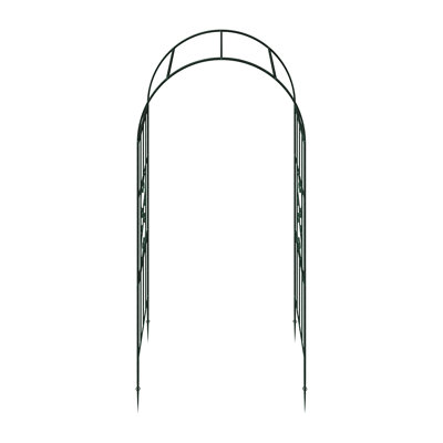 231cm H x 115cm W Iron, Metal Arched Trellis