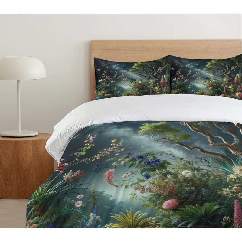 Aesthetic Duvet Cover, California King Duvet Cover + 2 Standard Shams