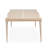 Malibu Crest Extendable Solid Wood Base Dining Table