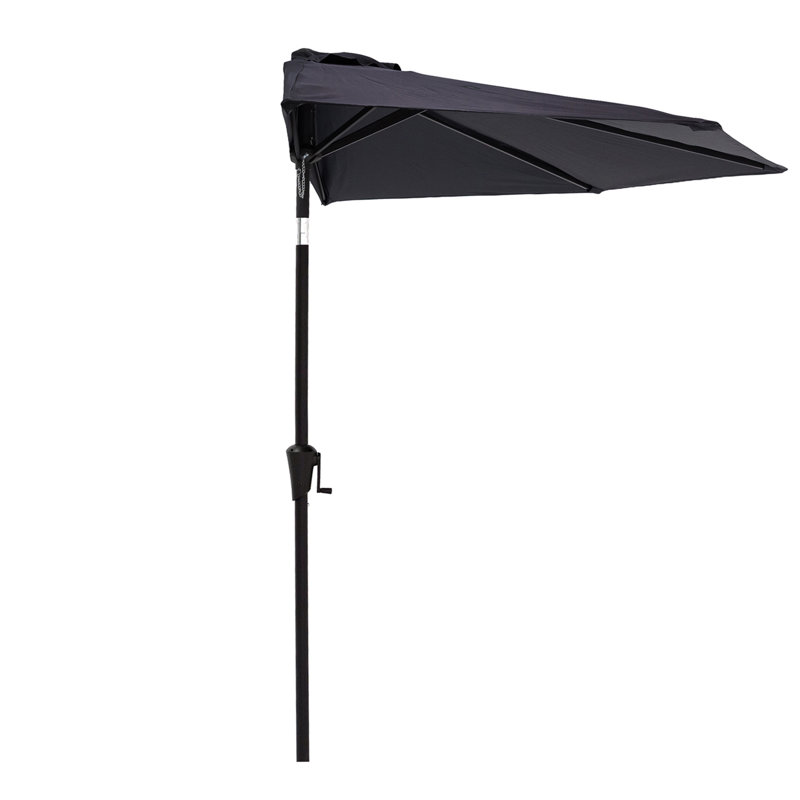 Parasol de marché 108 po Frizzell, Noir