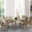 Atlas Extendable Glass Top Dining Table