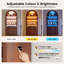180cm H Freestanding Arch Wine Cabinets with Wine Glass Holder and Wine Rack, Bar Liquor Cabinets with Led Light & Motion Sensor-768470269