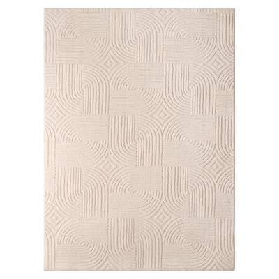 TOWN & COUNTRY EVERYDAY Stone Everwash® Machine Washable Area Rug 6'6x9'2 Taupe