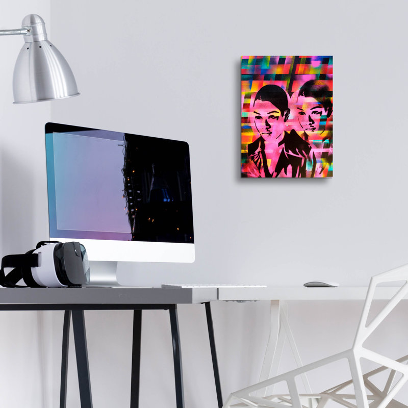 " Androids " by Abstract Graffiti, 16" H x 12" W x 0.13" D