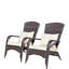 Chaise de patio avec coussins (coussin)-240419466